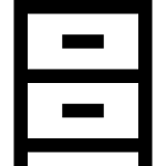 Storage SVG Icon